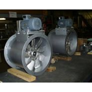 Ventilateur axial HD et HD-HT - Airap - Débit jusqu'à 170000m3/h - Diamètre 300 à 1600mm - Température max 600°C_4