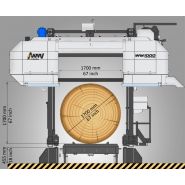 WM1000 - Scie industrielle Wood-Mizer - Trait de scie fin pour billes jusqu'à 1,7 mètre de diamètre_4