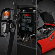 Chariot élévateur tout-terrain HELI CPCD25 G3 M330 2.5T cabine + chauffage_4