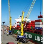 Grue Liebherr LHM 600 avec performances optimales