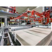 Palettiseur automatique AC520 Arrow - Clevertech France - Transfert de couche à 90° avec alimentation en hauteur_4