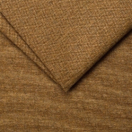 Canapé Mezzano convertible express - Matelas 16 cm - Sommier métal 140 cm - Tissu tweed jaune moutarde - Design scandinave_4