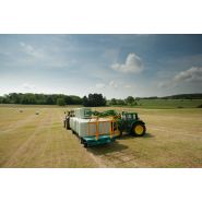 Remorque plateau agricole CH 9006 - Golpais - 9m de longueur, 2m50 de largeur, PTAC 19000 kg, 3 essieux demi-tandem_4