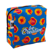 Trousse de maquillage personnalisée - zippée en polyester RPET 600D - impression sublimation_4