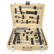 Brüder mannesmann ensemble d'outils 108 pcs boîte en bambou 443683_4