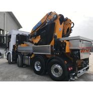 Grue Effer de grandes dimensions pour levage sécurisé