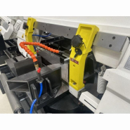 Scie à ruban semi-automatique Olympic - Gamme S350SAG/S350SADG - Archet pendulaire - Vitesse de coupe 20 à 100 m/min_4