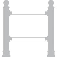 2971 - Melia - Barrières urbaines en fonte et acier - Neri Spa - Finition écologique gris Neri_4