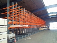 Rayonnage cantilever pour entrepôt - stockage de charges longues et lourdes - simple ou double face_4