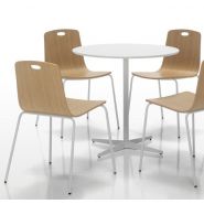Chaise empilable Anna - polyvalente pour conférence, collectivité, accueil ou détente - fabrication européenne_4
