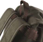 Sac à dos vintage en toile - Réf: QD612 - Quadra - avec poches zippées et bandoulières ajustables_4