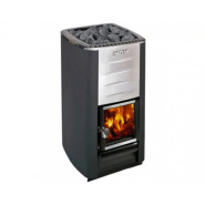 Sauna extérieur Harvia type tonneau - Poêle à bois - 220 cm (L) x 220 cm (diamètre) - 4 personnes_4