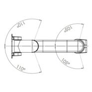 Chariot informatique médical eCart IACS 1 - Pré-configuration Dräger IACS - 25 kg - Ergonoflex_4