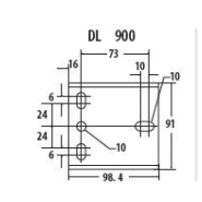 DL Treuil de traction - Rema Holland B.V - câble 5 à 10 mm - finition galvanisée TUFFPLATE - cliquet réversible et 2 vitesses_4