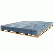 Vidaxl panneau de clôture de jardin 2d 2,008x0,83 m argenté 142068_4