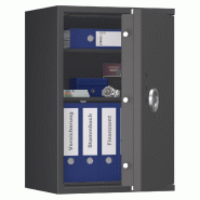 Coffre-fort FORMAT Lyra 4 Classe I - Anti-effraction certifié EN 1143-1 - Serrure électronique S&G Spartan 1006 / Gris clair RAL 7035_4