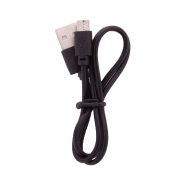 Lampe de poche rechargeable en aluminium - LED haute puissance - Batterie USB intégrée - Couleur noire_4