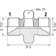 Séries 116 - coupleur CEJN - AISI 316, acier inoxydable traité, pression maximale 150 MPa_4