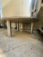 Cuve de 1000 litres en acier inoxydable 316 avec agitateur, double enveloppe et scellée hermétiquement à chaud - référence : c13193_4