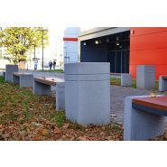 Poubelle publique Brno - Komserwis - 40 L - Référence 003329 - Design Marta Dworak_4