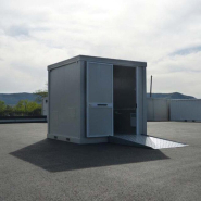 Bloc Sanitaire PMR neuf - WC PMR et Lavabo PMR - Plancher renforcé bois-ciment - Assemblé en France_4