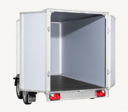 Remorque fourgon - 2,56 X 1,34 X 1,50M - 2000 KG - SARIS GO 256 134 150 2000 2_4