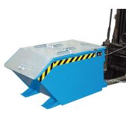 Benne basculante AG_MGU - 300 à 2000 L - Faible hauteur - Acier robuste - Options disponibles_4