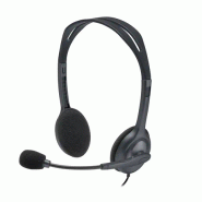 Logitech 981-000593 casque Avec fil Arceau Bureau/Centre d'appels Noir_4