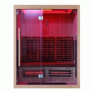 SAUNA INFRAROUGE BOREAL® SIGNATURE 160 À SPECTRE COMPLET - 160X120X205_4