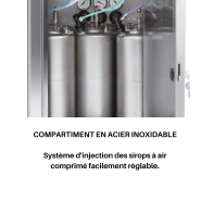 Machine à glace à l'italienne Gel Matic - 2+3 parfums - pompe - 4900W - 665 cônes/h - MV Easy 2 Kolor_4