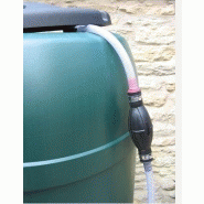 Pompe à main pour recycler l'eau - longueur totale 4m - tuyau haute qualité et raccord rapide_4