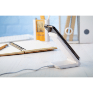 Support téléphone portable en plastique - Chargeur induction 10W - Câble USB inclus_4