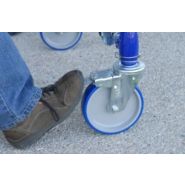 Échafaudage roulant aluminium Totem 2 Line 300 - Comabi SNC - hauteur de travail maximale 9,80 m_4