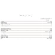 YK 20 EC - Mélangeuse agricole - Romsan - Volume 2 m³ - Puissance requise 10 hp / 7,5 kW - 1 spirale avec 5 lames_4