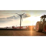 Rouleau agricole équipé d’un système de verrouillage automatique