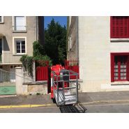 Nacelle araignée compacte pour passer des portes de 99 cm de large