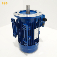 Moteur électrique triphasé 230/400V 1,5kW - 1500 tr/min - CEMER MS90L14B35 - aluminium - bride B35_4