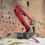 Lightlift 33.17 - nacelle araignée - hinowa s.P.A. - capacité nacelle chenillée 230kg_4