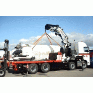 Grue auxiliaire Fassi F1300RA HE-Dynamic - capacité de levage 95,11 tm - bras hydraulique jusqu'à 31,85 m avec jib_4