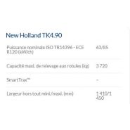 TK4.90 tracteur agricole - New Holland - 85 ch - chenilles SmartTrax™ - Steering-O-Matic™ Plus_4