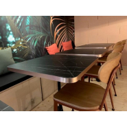 Plateaux intérieurs - plateau stratifié chant métallique_4