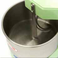 Pétrin à spirale / pétrin à pâte - 8 L - Vert | Maxima - 09361001_4