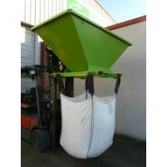 Tb-l - trémie de remplissage et levage big-bag - goubard sarl - capacité : de 830 à 1460 l