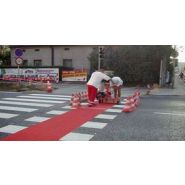 2K50A - Machine de marquage routier Hofmann - Largeurs de lignes 10 à 50 cm - Enduits à froid 2 composants - Moteur Honda 2,6 kW_4