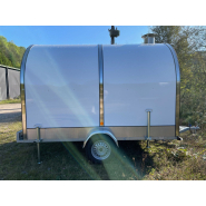 Remorque food-truck  pré équipée idéale  pour commerce ambulant mobile, sandwicherie, street food - Modèle LARGE 170/300XL_4