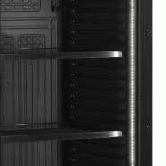 Vitrine réfrigérée cev435 black TEFCOLD_4