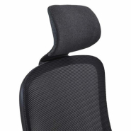 Fauteuil bureautique ergonomique - CONFORT avec têtière - neuf - mécanisme synchrone - accoudoirs 4D_4