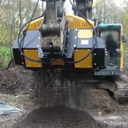 Godet cribleur broyeur MB-HDS314 - système innovant pour changement de rotors sur site_4