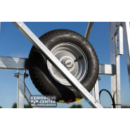 Remorque transversale avec roues pivotantes 360° - YO REMORQUES - CCT4 - charge utile 260 kg - Reference MULTIMAX - PTAC 400_4