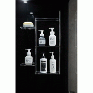 CABINE DOUCHE HAMMAM ARCHIPEL® PRO 95G BLACK (95X95CM) - 1 PLACE_4